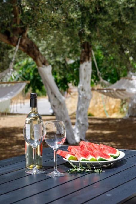 Olive Garden Villa Chania Chrissi Akti Chania Exterior foto
