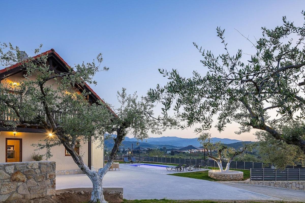 Olive Garden Villa Chania Chrissi Akti Chania Exterior foto