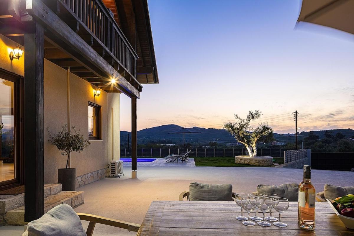 Olive Garden Villa Chania Chrissi Akti Chania Exterior foto