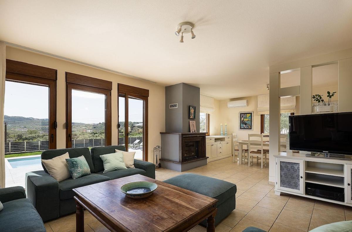 Olive Garden Villa Chania Chrissi Akti Chania Exterior foto